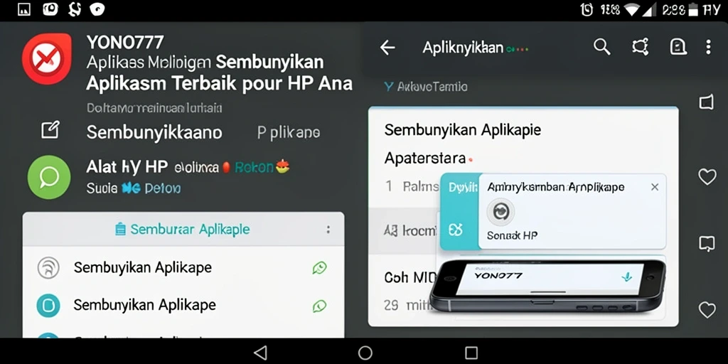 Tampilan antarmuka YONO777 yang sederhana dan fungsional.
