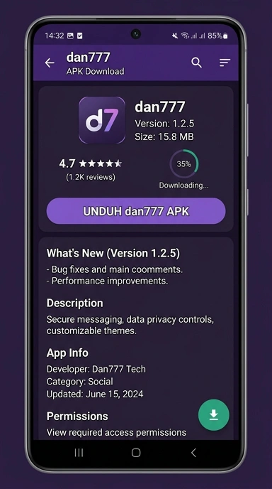 Unduh dan Instal APK dan777 untuk Android